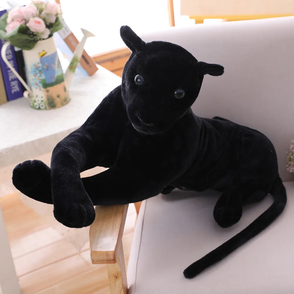 Large Tiger Leopard Plush Toys black Panther stuffed animal plush soft toy pillow pals plushie