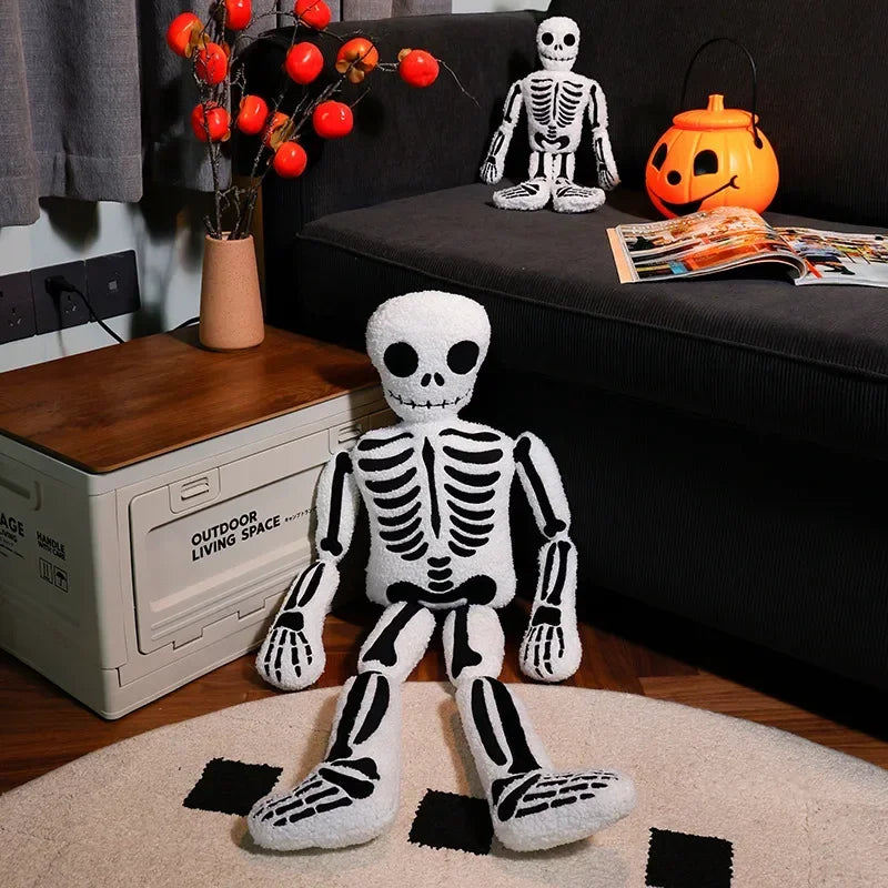 Skeleton stuffed animal plush soft toy pillow pals plushie