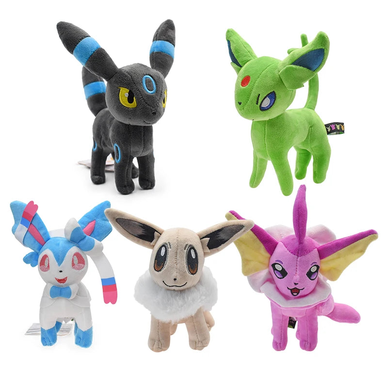 New Pokemon Plush Eevee buy Evolution 10in