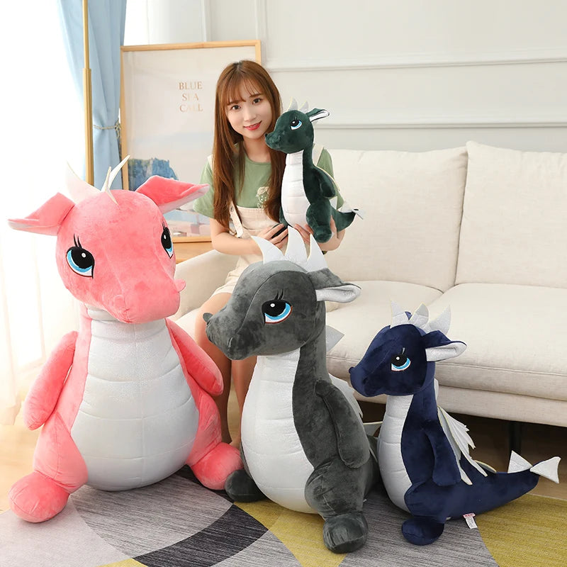 Giant Baby Dragon Plush stuffed animal plush soft toy pillow pals plushie