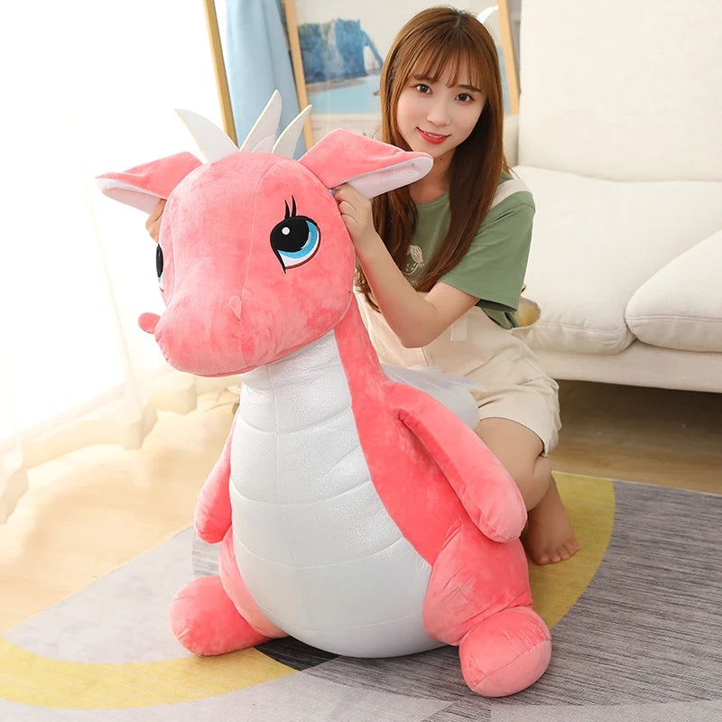 Giant Baby Dragon Plush stuffed animal plush soft toy pillow pals plushie