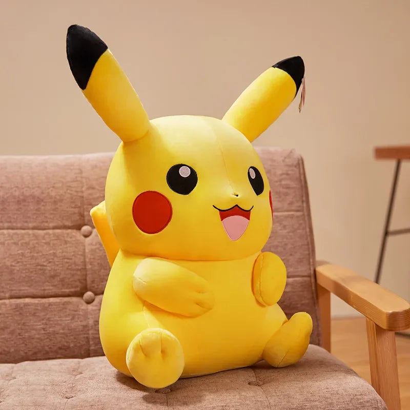 Pikachu Laugh heartily stuffed animal plush soft toy pillow pals plushie