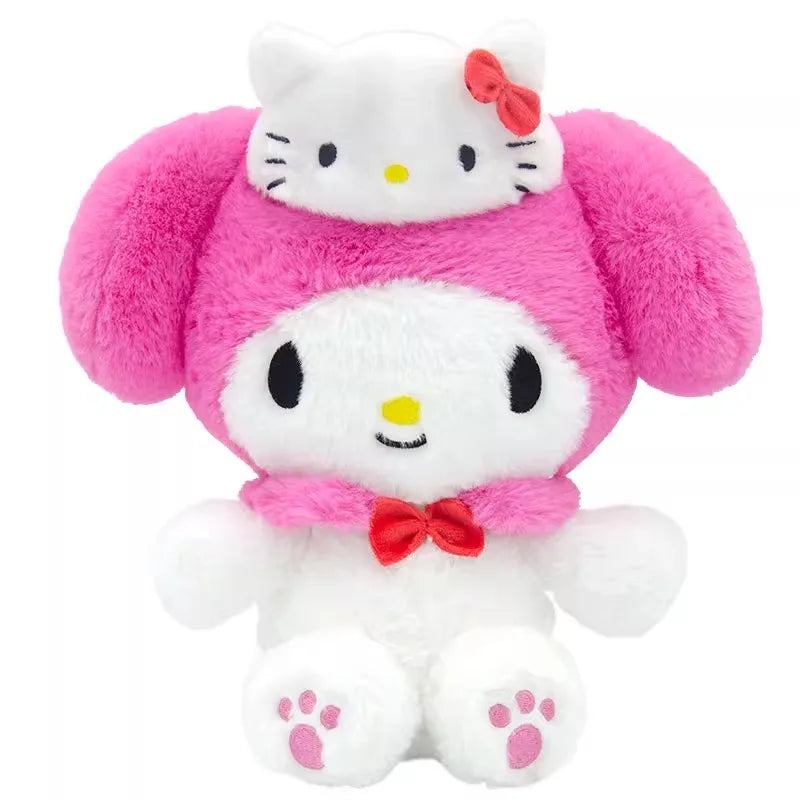 Sanrio Family Collection KT Hat Melody 20-22cm l 8-9inch stuffed animal plush soft toy pillow pals plushie