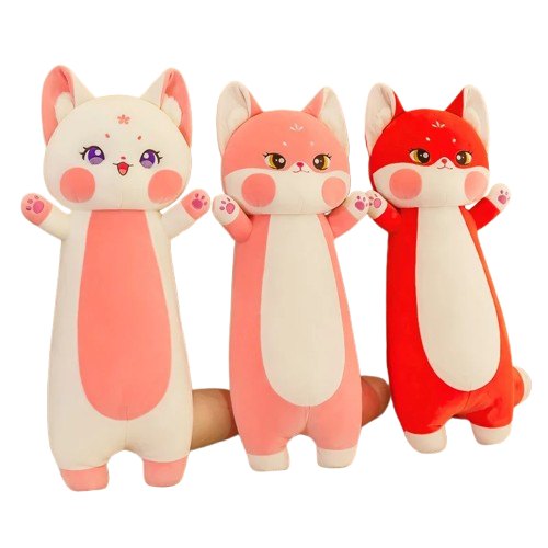 Kawaii Fox Plush stuffed animal plush soft toy pillow pals plushie