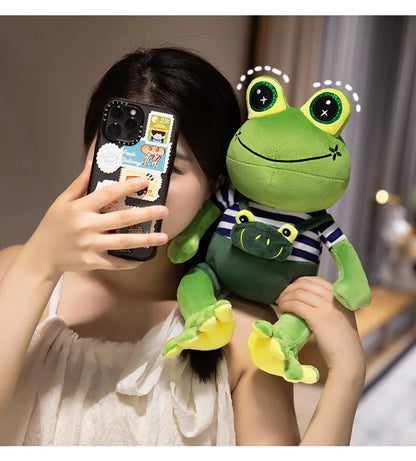 Jab Frog Coach Plush Toy – Cute Gaming Frog Stuffed Animal