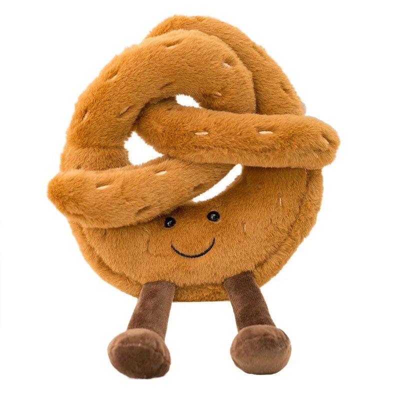 Pretzel stuffed animal plush soft toy pillow pals plushie