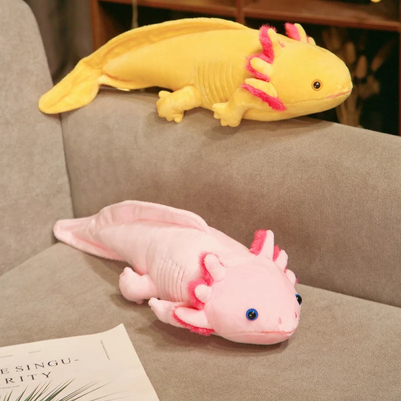 Axolotl Plush stuffed animal plush soft toy pillow pals plushie