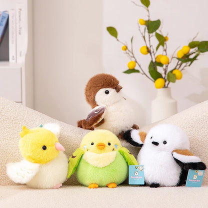 Chunky Birds stuffed animal plush soft toy pillow pals plushie