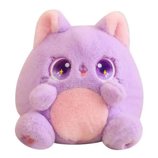 Kawaii chubby Kittens stuffed animal plush soft toy pillow pals plushie