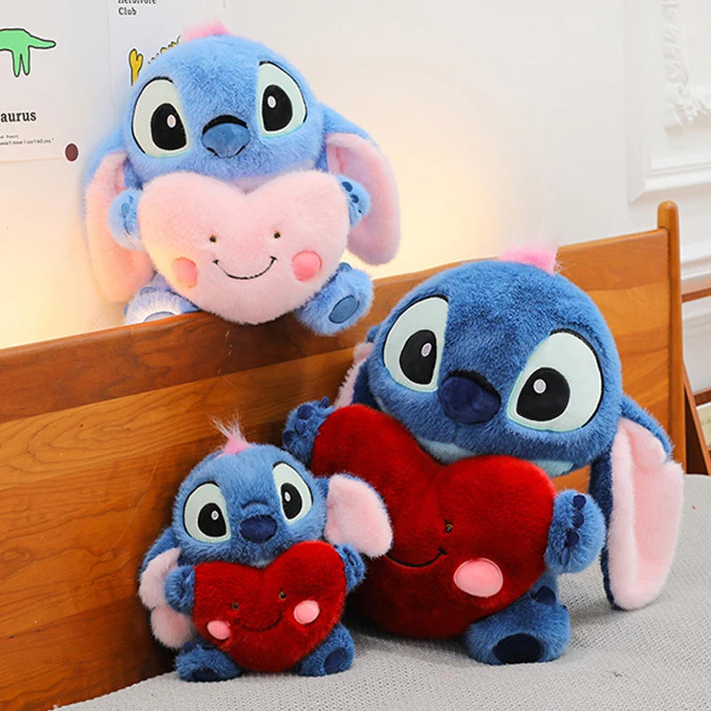 Valentine's Stitch stuffed animal plush soft toy pillow pals plushie