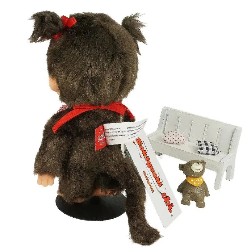Monchhichi 18cm Plush Doll – Boy & Girl Collectible Toy