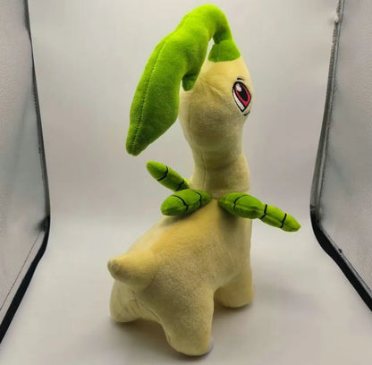 Bayleef and chikorita stuffed animal plush soft toy pillow pals plushie