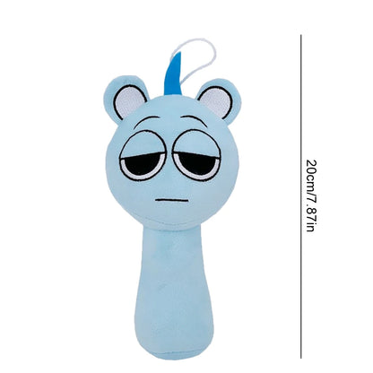 Sprunki Game Light Blue stuffed animal plush soft toy pillow pals plushie