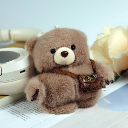 Bear AirPods Case stuffed animal plush soft toy pillow pals plushie