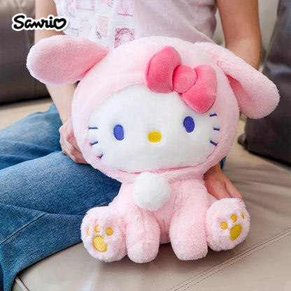 Bunny Hello Kitty stuffed animal plush soft toy pillow pals plushie