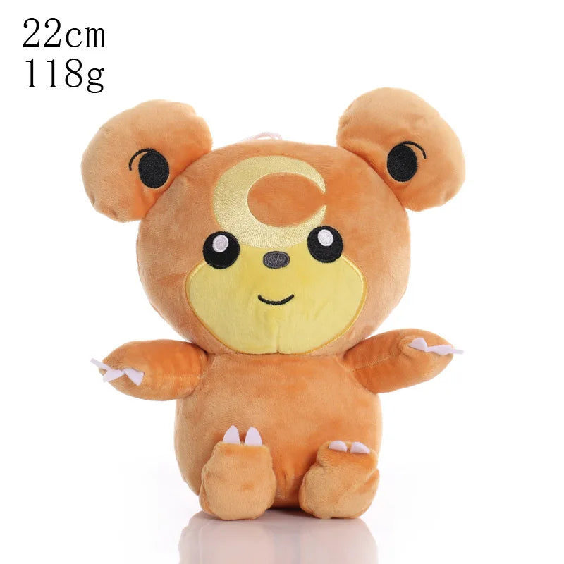 Pokemon Generation V collection Teddiursa 22cm stuffed animal plush soft toy pillow pals plushie