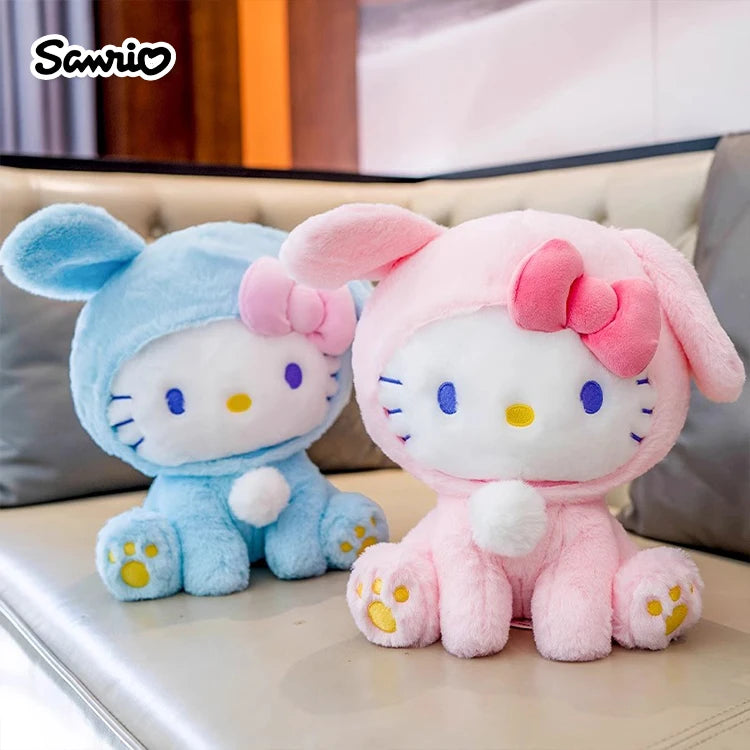 Bunny Hello Kitty stuffed animal plush soft toy pillow pals plushie