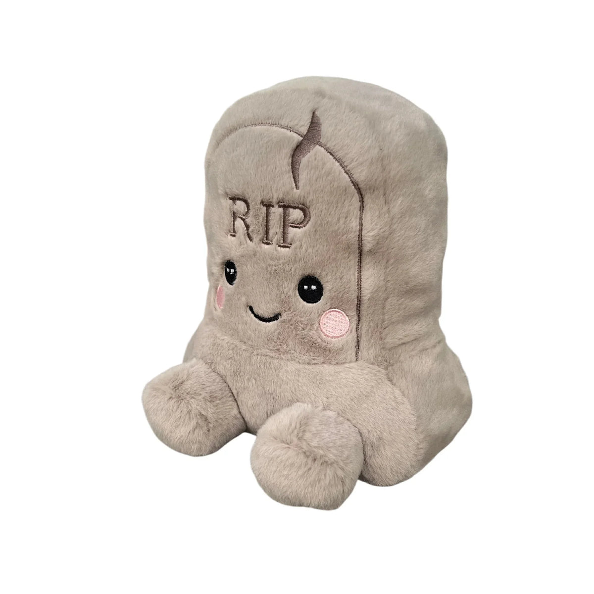 Halloween Tombstone Plush Toy Stuffed Doll Soft Grave Plushie Cute Kawaii Desktop Decoration Birthday Christmas Gift stuffed animal plush soft toy pillow pals plushie