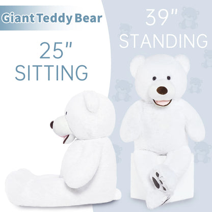 Polar Bear stuffed animal plush soft toy pillow pals plushie