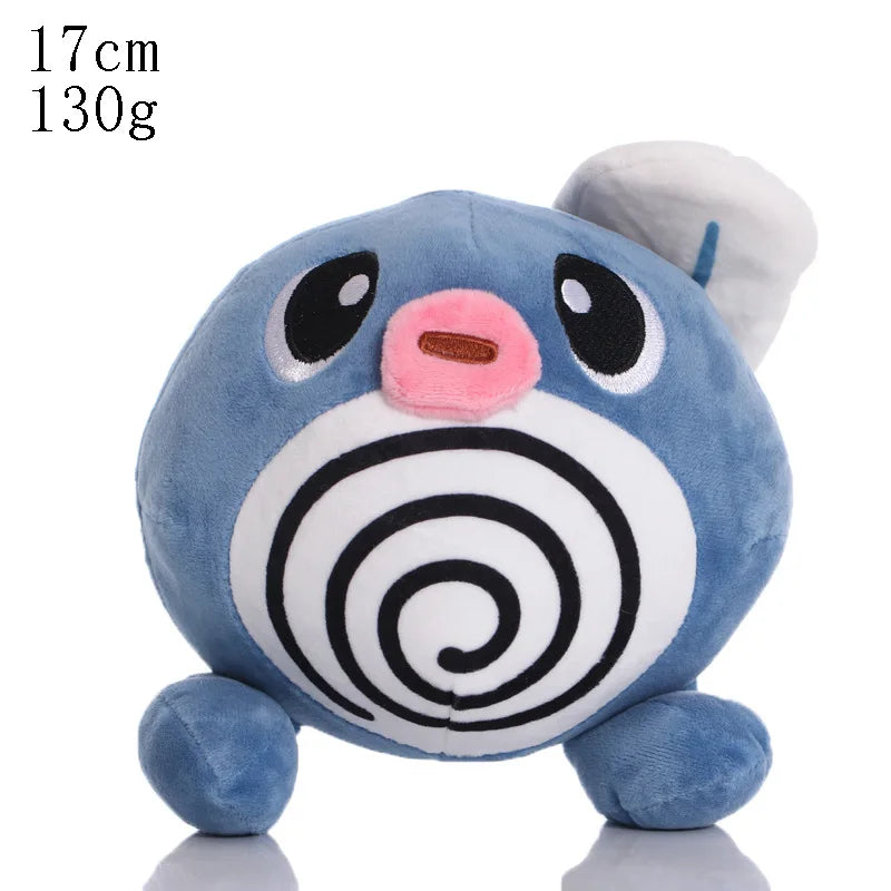 Collect Them All, Stay Cute Mini Plush Set Poliwhirl 17cm stuffed animal plush soft toy pillow pals plushie