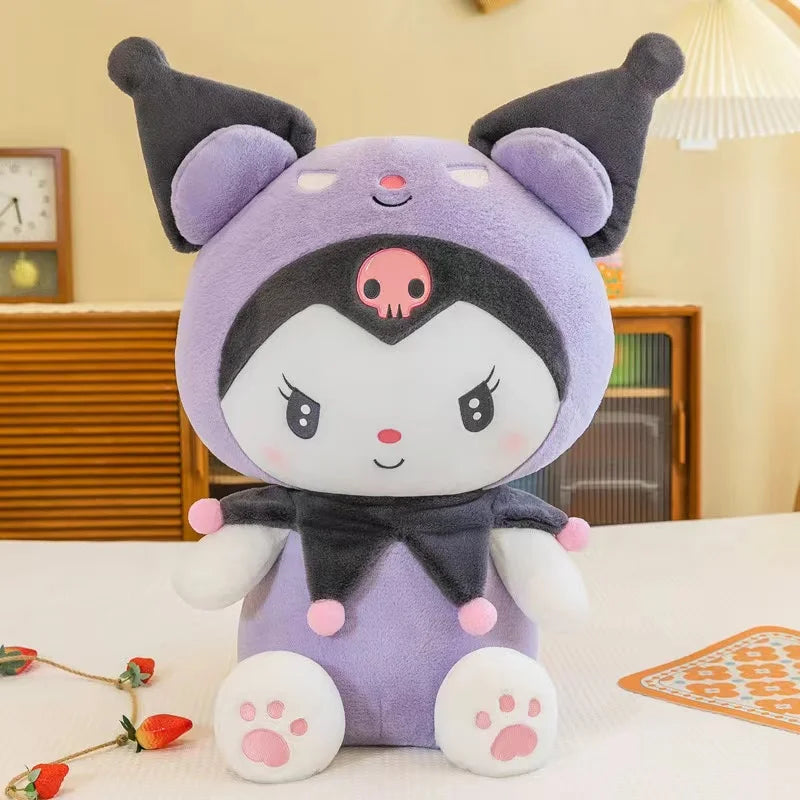 Devil Kuromi stuffed animal plush soft toy pillow pals plushie