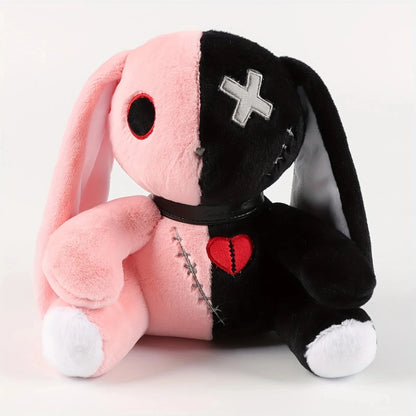 Zombie Bunny Black and Pink 9.8IN5CM stuffed animal plush soft toy pillow pals plushie