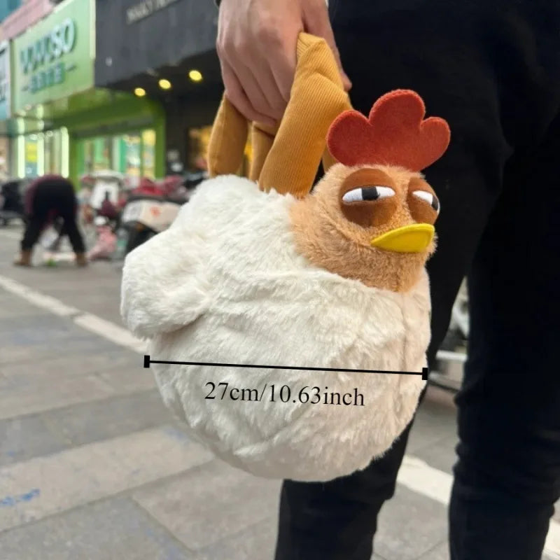 Chicken Hand Bag stuffed animal plush soft toy pillow pals plushie