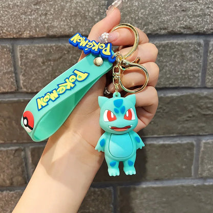 Pokemon Anime Keychain Charm BALBASAUR 6 cm stuffed animal plush soft toy pillow pals plushie