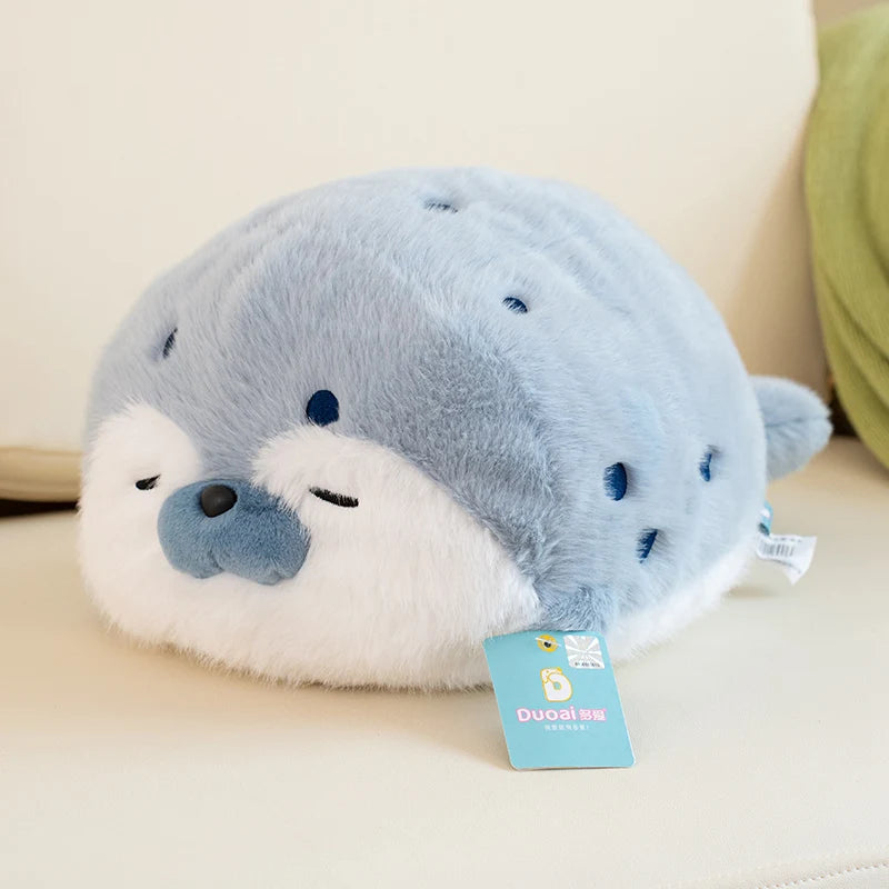 Baby Seal Plush Newborn Blue stuffed animal plush soft toy pillow pals plushie