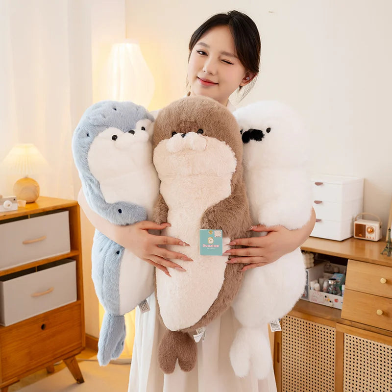Sea Otter Plush & Pillow stuffed animal plush soft toy pillow pals plushie
