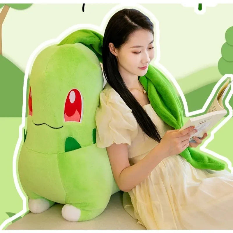 Chikorita stuffed animal plush soft toy pillow pals plushie