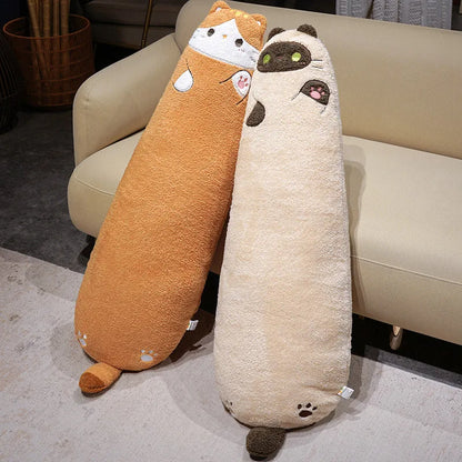 Long Cat Plush stuffed animal plush soft toy pillow pals plushie