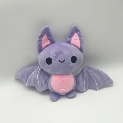 Halloween Plushies Mini Lavender Sleepy Bat Plush Toys Cute Cartoon Skeleton Cat Pillow Soft Ghost Models Halloween Kids Gifts stuffed animal plush soft toy pillow pals plushie