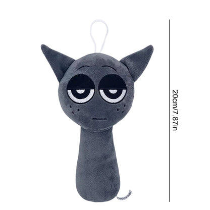 Sprunki Game Black stuffed animal plush soft toy pillow pals plushie