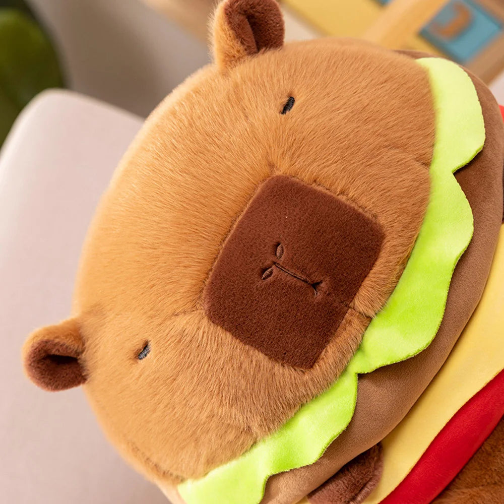 Burgerbara stuffed animal plush soft toy pillow pals plushie