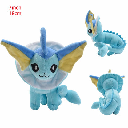 Eeveelution Collection Plushies Standing Vaporeon stuffed animal plush soft toy pillow pals plushie