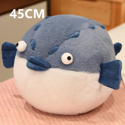 Puffer Pets 45cm Puffer Fish stuffed animal plush soft toy pillow pals plushie