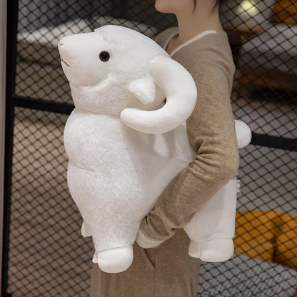 Fluffy Sheep stuffed animal plush soft toy pillow pals plushie