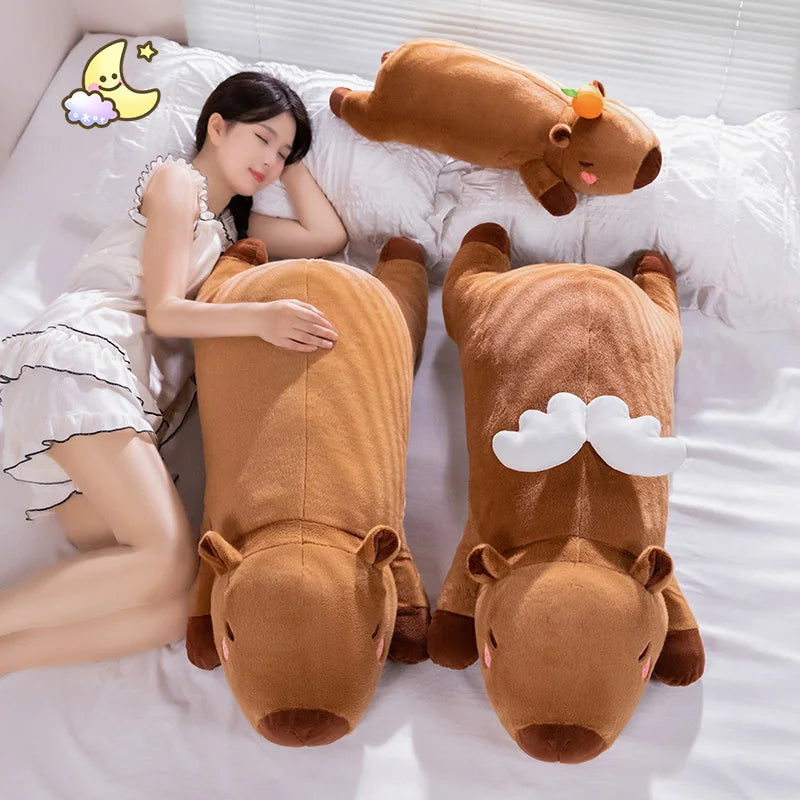 Giant Capybara stuffed animal plush soft toy pillow pals plushie