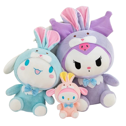 Bunny Kuromi & Friends stuffed animal plush soft toy pillow pals plushie