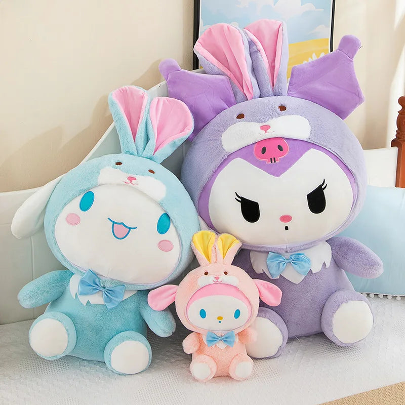 Bunny Kuromi & Friends stuffed animal plush soft toy pillow pals plushie