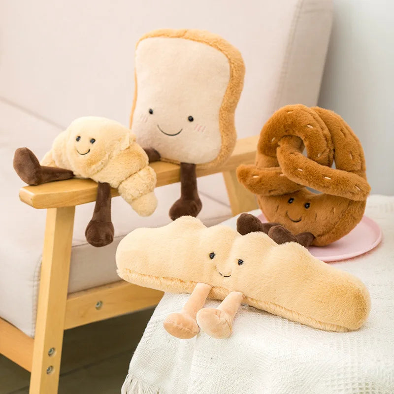 Toast stuffed animal plush soft toy pillow pals plushie