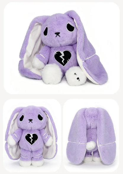 Depressed Dreadful Rabbit Plush | Emo Plush Collection
