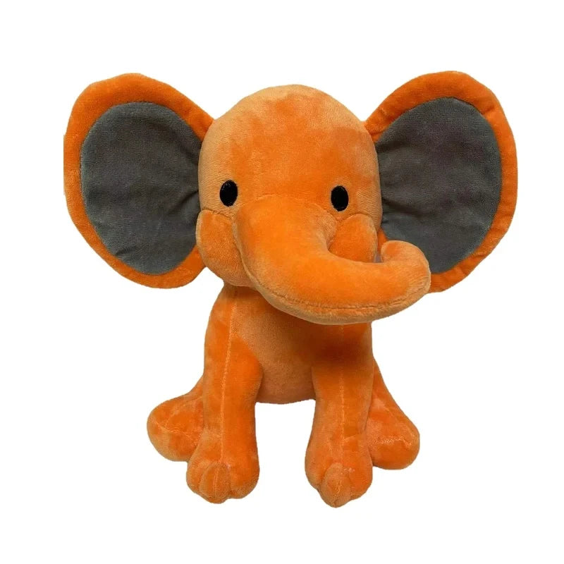 Colorful Elephants Plushies Orange 25cm stuffed animal plush soft toy pillow pals plushie