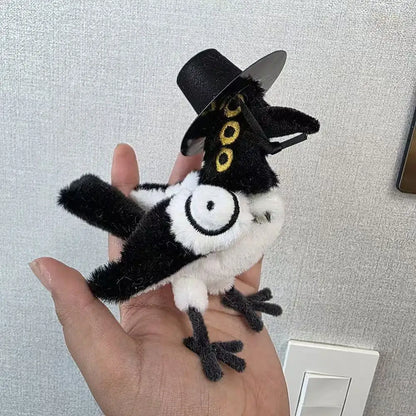 Tiger & Magpie from Kpop Demons Hunters Sussy The Magpie stuffed animal plush soft toy pillow pals plushie