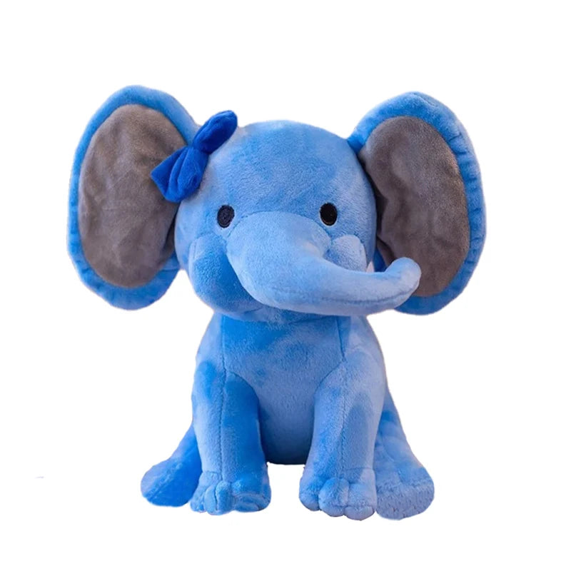 Colorful Elephants Plushies Deep blue 25cm stuffed animal plush soft toy pillow pals plushie