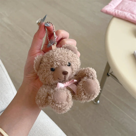 Fuzzy Bear Case stuffed animal plush soft toy pillow pals plushie