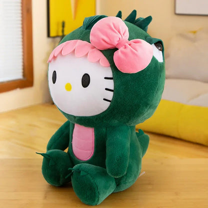 Dino Hello Kitty stuffed animal plush soft toy pillow pals plushie