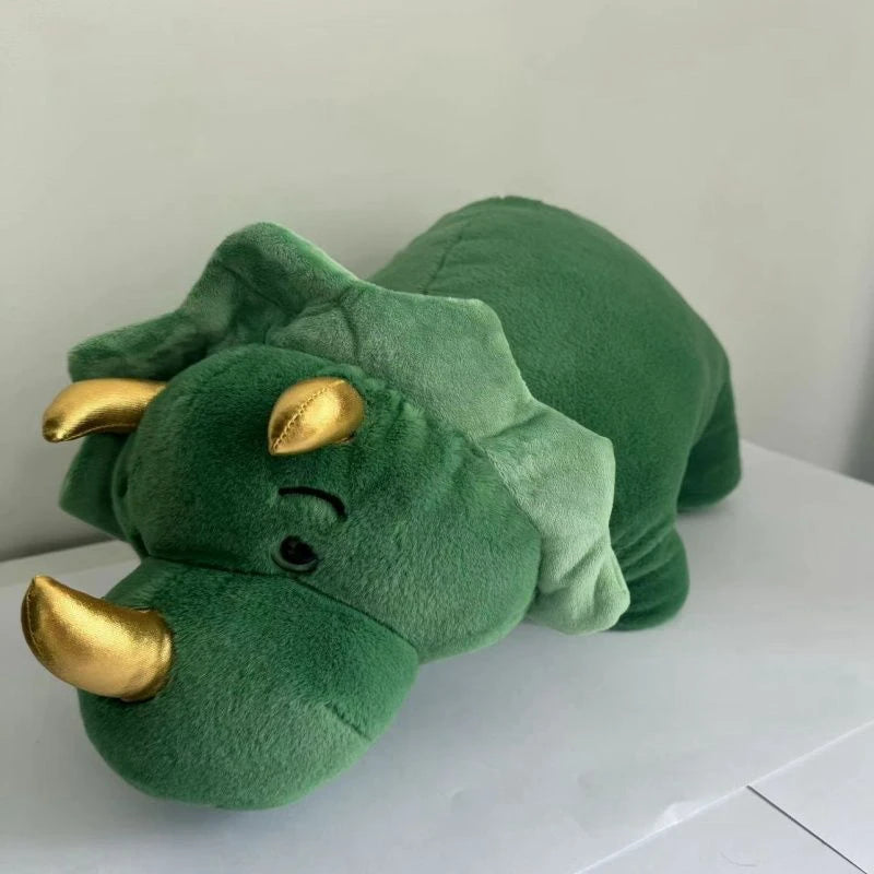 Pregnant Triceratops stuffed animal plush soft toy pillow pals plushie