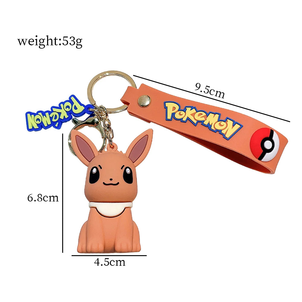 Pokemon Anime Keychain Charm stuffed animal plush soft toy pillow pals plushie